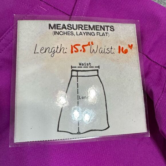 PUMA Golf Tech Skort Skirt‎ Purple Tennis Pickleball Active Wear Women's 8 - Picture 7 of 7